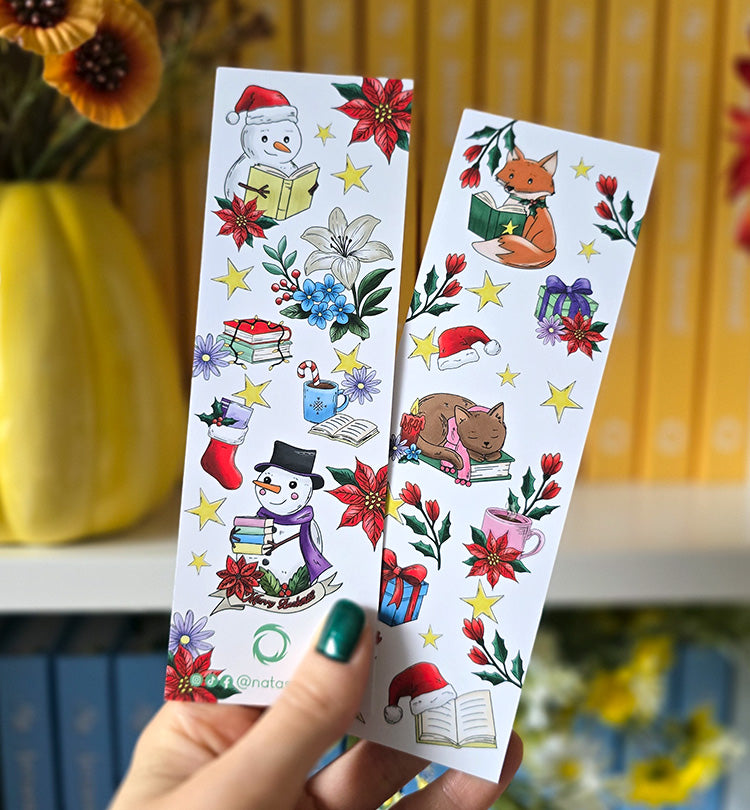 Bookmark Merry Bookmas