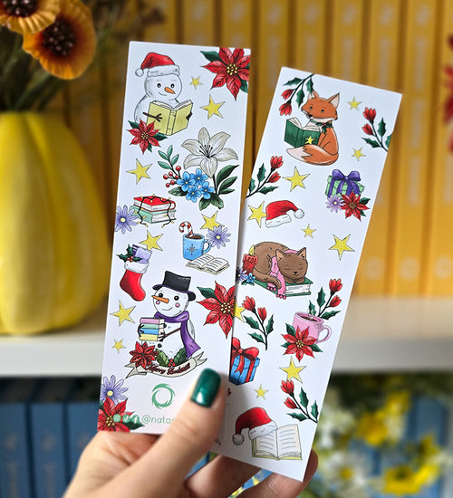 Bookmark Merry Bookmas