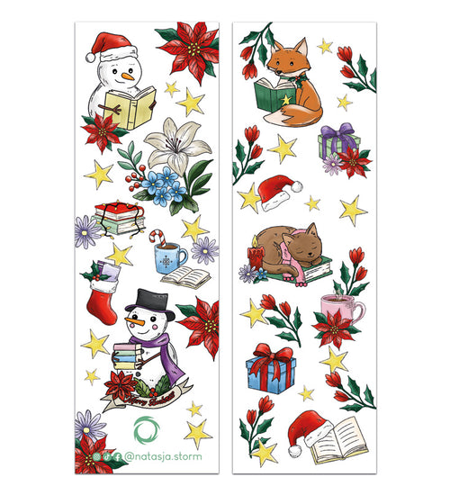 Bookmark Merry Bookmas