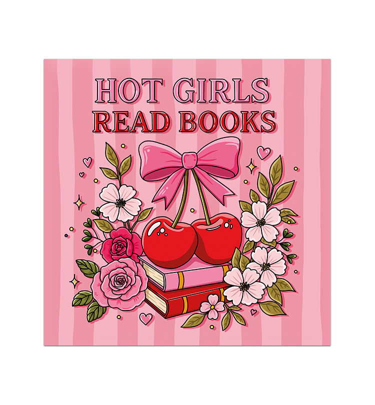 Hot Girls Read Books - card