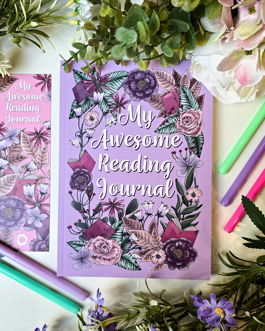 My Awesome Reading Journal - Lilac - light edition