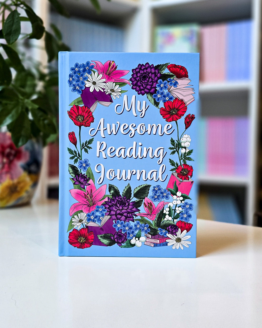 My Awesome Reading Journal - Bold & Blue