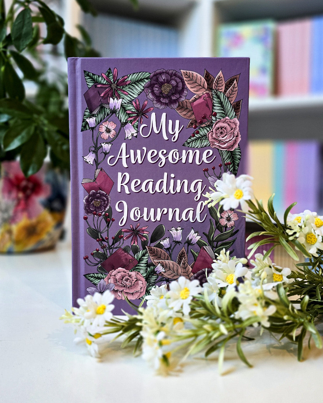 My Awesome Reading Journal - Romantic Purple