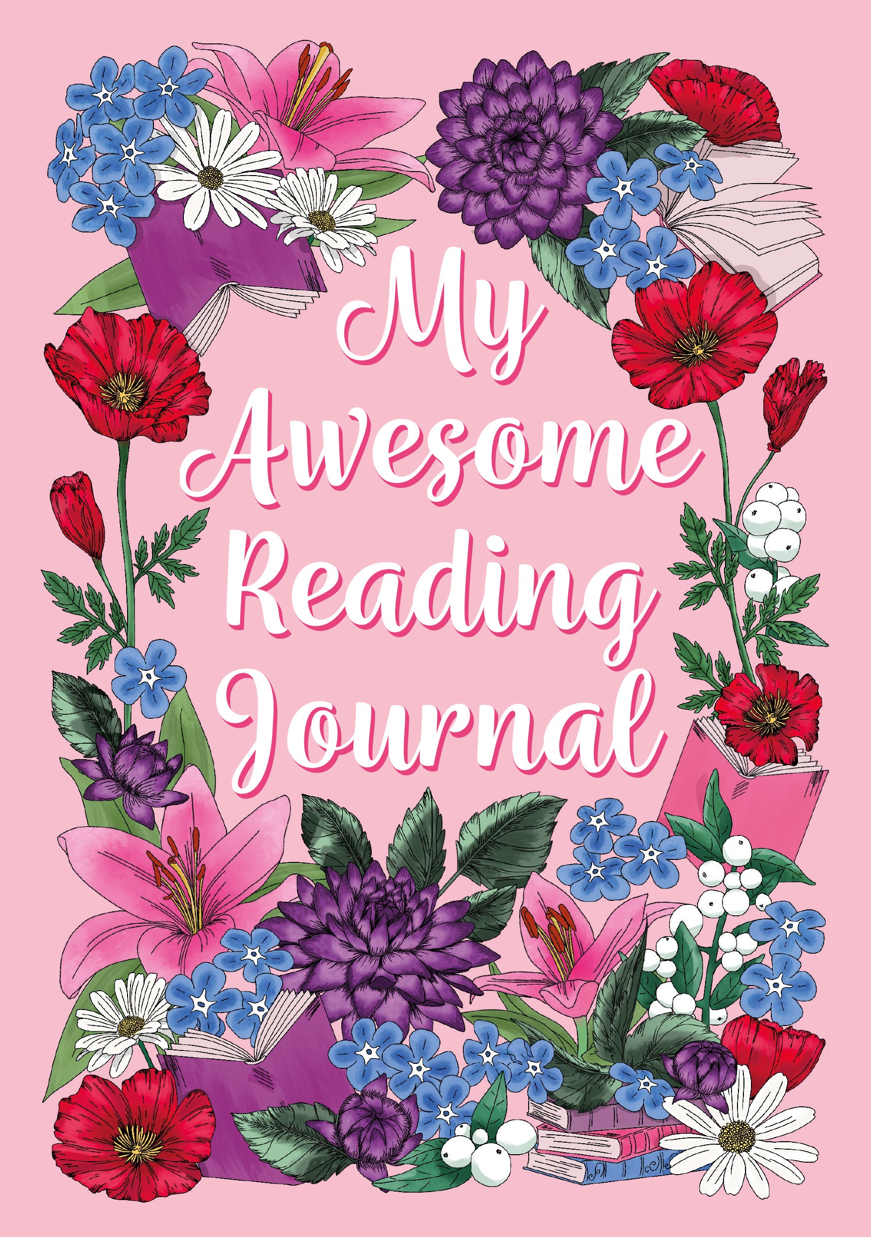 My Awesome Reading Journal - Blush Pink - light edition