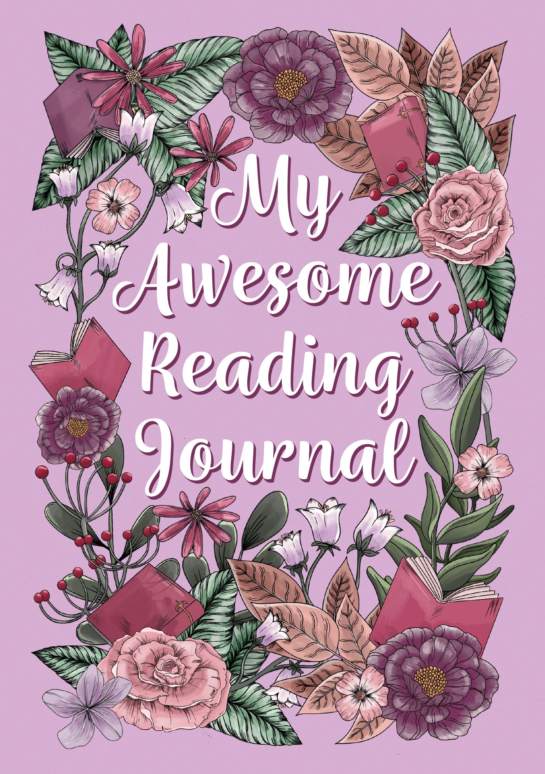 My Awesome Reading Journal - Lilac - light edition