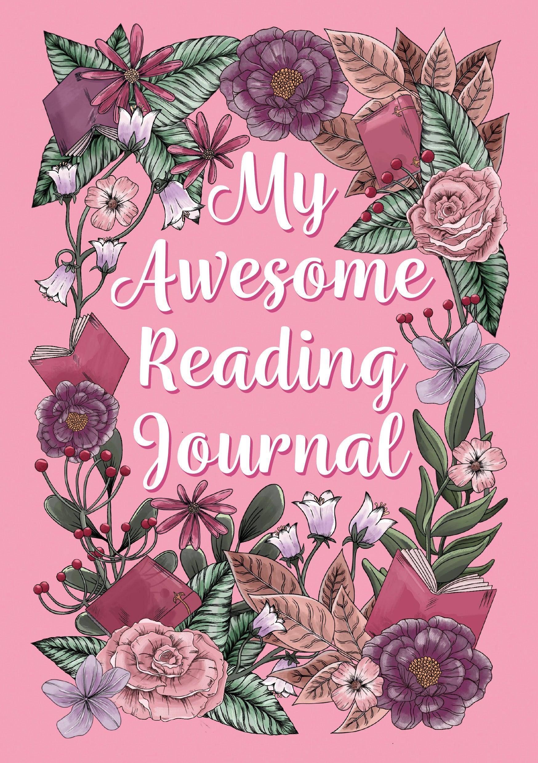 My Awesome Reading Journal - Pink - light edition