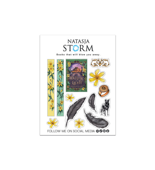 Sticker sheet My debut novel