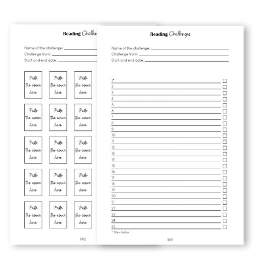 Blank Reading Challenge