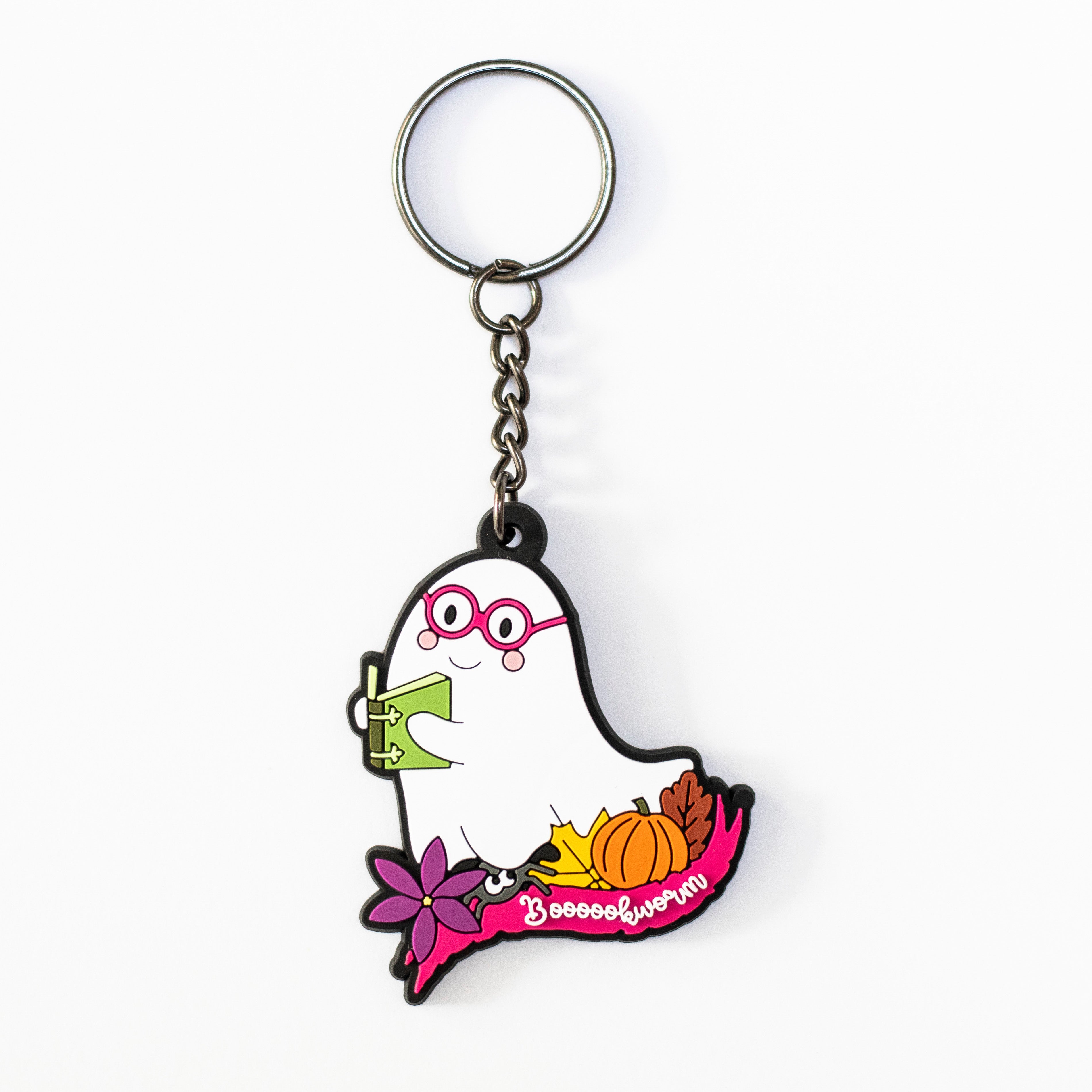 Bookworm Keychain