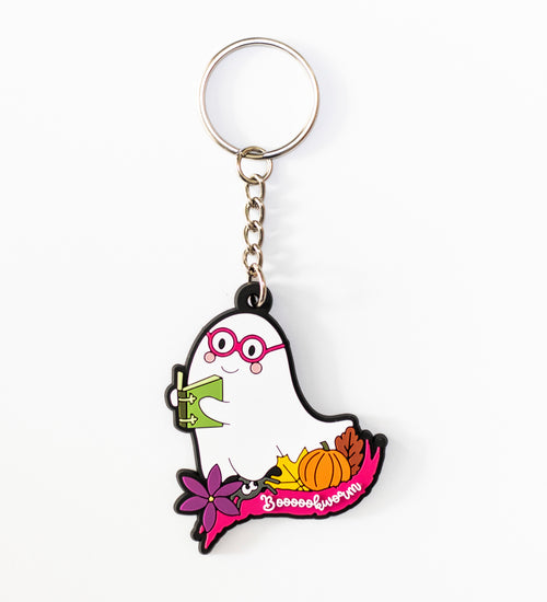 Bookworm Keychain