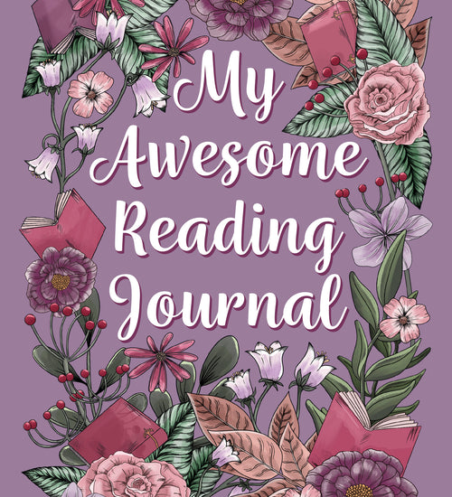 My Awesome Reading Journal - Romantic Purple