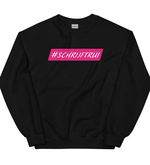 #hashtag schrijftrui - Bright pink