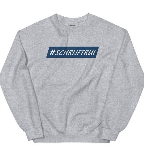 #hashtag schrijftrui - Navy