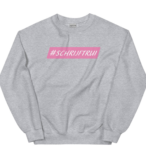 #hashtag schrijftrui - Pink