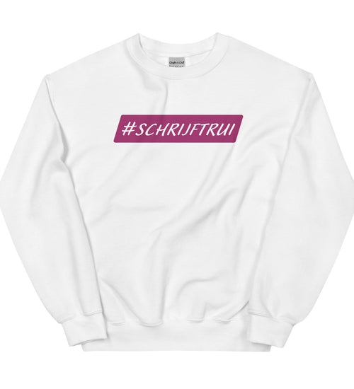 #hashtag schrijftrui - Aubergine